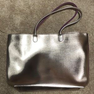 Metallic Pink Tote Bag